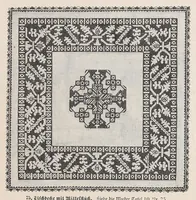 An illustration from Muster altitalienischer Leinenstickrei; (1881)