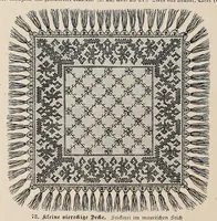 An illustration from Muster altitalienischer Leinenstickrei; (1881)