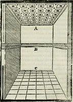 An illustration from M. Vitruuio Pollion De architectura : diuidido en diez libros, traduzidos de Latin en Castellano por Miguel de Vrrea architecto, y facado en su perfectio por Iuan Gracian impressor vezino de Alcala (1582)