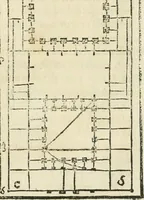 An illustration from M. Vitruuio Pollion De architectura : diuidido en diez libros, traduzidos de Latin en Castellano por Miguel de Vrrea architecto, y facado en su perfectio por Iuan Gracian impressor vezino de Alcala (1582)