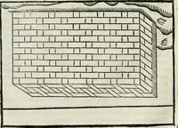 An illustration from M. Vitruuio Pollion De architectura : diuidido en diez libros, traduzidos de Latin en Castellano por Miguel de Vrrea architecto, y facado en su perfectio por Iuan Gracian impressor vezino de Alcala (1582)