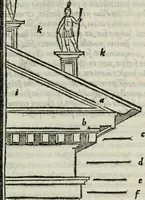 An illustration from M. Vitrvvii De architectvra libri decem : nuper maxima diligentia castigati atq[ue] excusi : additis Iulij Frontini De aqueductibus libris propter materiae affinitatem (1522)