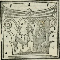 An illustration from M. Vitrvvii De architectvra libri decem : nuper maxima diligentia castigati atq[ue] excusi : additis Iulij Frontini De aqueductibus libris propter materiae affinitatem (1522)