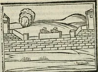 An illustration from M. Vitrvvii De architectvra libri decem : nuper maxima diligentia castigati atq[ue] excusi : additis Iulij Frontini De aqueductibus libris propter materiae affinitatem (1522)