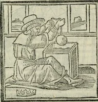 An illustration from M. Vitrvvii De architectvra libri decem : nuper maxima diligentia castigati atq[ue] excusi : additis Iulij Frontini De aqueductibus libris propter materiae affinitatem (1522)