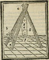 An illustration from M. Vitrvvii De architectvra libri decem : nuper maxima diligentia castigati atq[ue] excusi : additis Iulij Frontini De aqueductibus libris propter materiae affinitatem (1522)