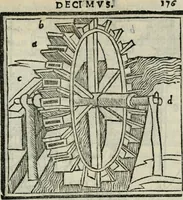 An illustration from M. Vitrvvii De architectvra libri decem : nuper maxima diligentia castigati atq[ue] excusi : additis Iulij Frontini De aqueductibus libris propter materiae affinitatem (1522)