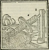 An illustration from M. Vitrvvii De architectvra libri decem : nuper maxima diligentia castigati atq[ue] excusi : additis Iulij Frontini De aqueductibus libris propter materiae affinitatem (1522)