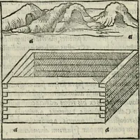An illustration from M. Vitrvvii De architectvra libri decem : nuper maxima diligentia castigati atq[ue] excusi : additis Iulij Frontini De aqueductibus libris propter materiae affinitatem (1522)
