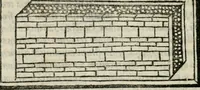 An illustration from M. Vitrvvii De architectvra libri decem : nuper maxima diligentia castigati atq[ue] excusi : additis Iulij Frontini De aqueductibus libris propter materiae affinitatem (1522)