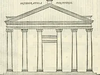 An illustration from M. Vitrvvii Pollionis De architectura libri decem (1567)