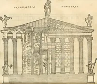 An illustration from M. Vitrvvii Pollionis De architectura libri decem (1567)