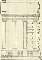 An illustration from M. Vitrvvii Pollionis De architectura libri decem (1567)