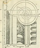 An illustration from M. Vitrvvii Pollionis De architectura libri decem (1567)