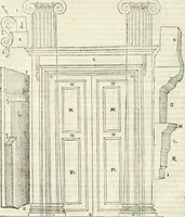An illustration from M. Vitrvvii Pollionis De architectura libri decem (1567)