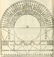 An illustration from M. Vitrvvii Pollionis De architectura libri decem (1567)