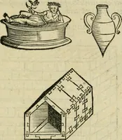 Picture 30 of 101 from M. Vitrvvii viri svae professionis pertissimi De architectvra libri decem, ad Avgvstum Cæsarem accuratiss. conscripsit & nvnc primvm in Germania qva potuit diligentia excusi, atq[ue] hinc inde schematibus non iniucundis exornati (1543), leaf 106