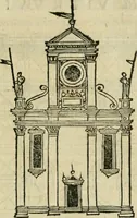 An illustration from M. Vitrvvii viri svae professionis pertissimi De architectvra libri decem, ad Avgvstum Cæsarem accuratiss. conscripsit & nvnc primvm in Germania qva potuit diligentia excusi, atq[ue] hinc inde schematibus non iniucundis exornati (1543)