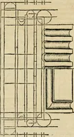 An illustration from M. Vitrvvii viri svae professionis pertissimi De architectvra libri decem, ad Avgvstum Cæsarem accuratiss. conscripsit & nvnc primvm in Germania qva potuit diligentia excusi, atq[ue] hinc inde schematibus non iniucundis exornati (1543)