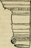 An illustration from M. Vitrvvii viri svae professionis pertissimi De architectvra libri decem, ad Avgvstum Cæsarem accuratiss. conscripsit & nvnc primvm in Germania qva potuit diligentia excusi, atq[ue] hinc inde schematibus non iniucundis exornati (1543)