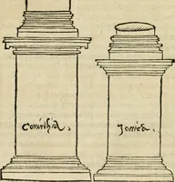 Picture 54 of 101 from M. Vitrvvii viri svae professionis pertissimi De architectvra libri decem, ad Avgvstum Cæsarem accuratiss. conscripsit & nvnc primvm in Germania qva potuit diligentia excusi, atq[ue] hinc inde schematibus non iniucundis exornati (1543), leaf 151