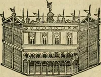 Picture 63 of 101 from M. Vitrvvii viri svae professionis pertissimi De architectvra libri decem, ad Avgvstum Cæsarem accuratiss. conscripsit & nvnc primvm in Germania qva potuit diligentia excusi, atq[ue] hinc inde schematibus non iniucundis exornati (1543), leaf 170
