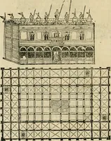 Picture 65 of 101 from M. Vitrvvii viri svae professionis pertissimi De architectvra libri decem, ad Avgvstum Cæsarem accuratiss. conscripsit & nvnc primvm in Germania qva potuit diligentia excusi, atq[ue] hinc inde schematibus non iniucundis exornati (1543), leaf 171