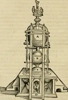 An illustration from M. Vitrvvii viri svae professionis pertissimi De architectvra libri decem, ad Avgvstum Cæsarem accuratiss. conscripsit & nvnc primvm in Germania qva potuit diligentia excusi, atq[ue] hinc inde schematibus non iniucundis exornati (1543)