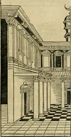 An illustration from M. Vitrvvii viri svae professionis pertissimi De architectvra libri decem, ad Avgvstum Cæsarem accuratiss. conscripsit & nvnc primvm in Germania qva potuit diligentia excusi, atq[ue] hinc inde schematibus non iniucundis exornati (1543)