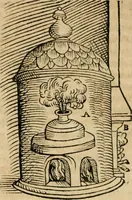 An illustration from M. Vitrvvii viri svae professionis pertissimi De architectvra libri decem, ad Avgvstum Cæsarem accuratiss. conscripsit & nvnc primvm in Germania qva potuit diligentia excusi, atq[ue] hinc inde schematibus non iniucundis exornati (1543)