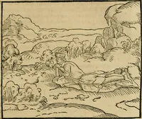 An illustration from M. Vitrvvii viri svae professionis pertissimi De architectvra libri decem, ad Avgvstum Cæsarem accuratiss. conscripsit & nvnc primvm in Germania qva potuit diligentia excusi, atq[ue] hinc inde schematibus non iniucundis exornati (1543)