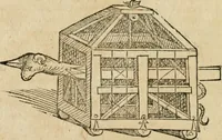 An illustration from M. Vitrvvii viri svae professionis pertissimi De architectvra libri decem, ad Avgvstum Cæsarem accuratiss. conscripsit & nvnc primvm in Germania qva potuit diligentia excusi, atq[ue] hinc inde schematibus non iniucundis exornati (1543)