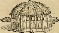 An illustration from M. Vitrvvii viri svae professionis pertissimi De architectvra libri decem, ad Avgvstum Cæsarem accuratiss. conscripsit & nvnc primvm in Germania qva potuit diligentia excusi, atq[ue] hinc inde schematibus non iniucundis exornati (1543)