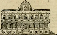 An illustration from M. Vitrvvii viri svae professionis pertissimi De architectvra libri decem, ad Avgvstum Cæsarem accuratiss. conscripsit & nvnc primvm in Germania qva potuit diligentia excusi, atq[ue] hinc inde schematibus non iniucundis exornati (1543)