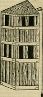 An illustration from M. Vitrvvii viri svae professionis pertissimi De architectvra libri decem, ad Avgvstum Cæsarem accuratiss. conscripsit & nvnc primvm in Germania qva potuit diligentia excusi, atq[ue] hinc inde schematibus non iniucundis exornati (1543)