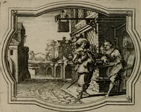 An illustration from Mvndi lapis lydivs, siue Vanitas per veritate falsi accusate & conuicta opera d. Antonii a Bvrgvndia .. (1639)