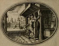 An illustration from Mvndi lapis lydivs, siue Vanitas per veritate falsi accusate & conuicta opera d. Antonii a Bvrgvndia .. (1639)