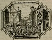 An illustration from Mvndi lapis lydivs, siue Vanitas per veritate falsi accusate & conuicta opera d. Antonii a Bvrgvndia .. (1639)