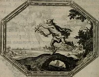 An illustration from Mvndi lapis lydivs, siue Vanitas per veritate falsi accusate & conuicta opera d. Antonii a Bvrgvndia .. (1639)