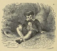 An illustration from Mvskoke nakcokv eskerretv esvhokkolat. Creek second reader (1871)