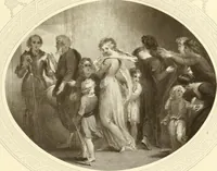 An illustration from My lady's cabinet, decorated with drawings and miniatures (1873)