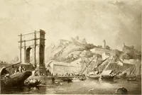 An illustration from My lady's cabinet, decorated with drawings and miniatures (1873)