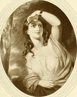 An illustration from My lady's cabinet, decorated with drawings and miniatures (1873)