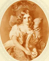 An illustration from My lady's cabinet, decorated with drawings and miniatures (1873)