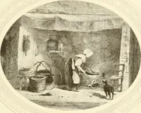 An illustration from My lady's cabinet, decorated with drawings and miniatures (1873)