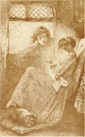 An illustration from My lady's cabinet, decorated with drawings and miniatures (1873)