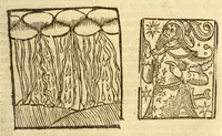 Picture 26 of 37 from The myrrour & dyscrypcyon of the worlde : with many meruaylles & the vii scyences as gramayre, rethorike wyth the arte of memorye, logyke, geometrye, wyth the standarde of mesure & weyght, and the knowlege how a man sholde mesure londe, borde, & tymber, and than arsmetryke wyth the maner of accou[n]tes and rekenynges by cyfres, and than musyke, and astrnomye, with many other profytable and plesant co[m]modytes (1527), leaf 127