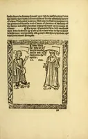 An illustration from The myrrour & dyscrypcyon of the worlde : with many meruaylles & the vii scyences as gramayre, rethorike wyth the arte of memorye, logyke, geometrye, wyth the standarde of mesure & weyght, and the knowlege how a man sholde mesure londe, borde, & tymber, and than arsmetryke wyth the maner of accou[n]tes and rekenynges by cyfres, and than musyke, and astrnomye, with many other profytable and plesant co[m]modytes (1527)