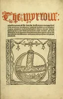 Picture 1 of 37 from The myrrour & dyscrypcyon of the worlde : with many meruaylles & the vii scyences as gramayre, rethorike wyth the arte of memorye, logyke, geometrye, wyth the standarde of mesure & weyght, and the knowlege how a man sholde mesure londe, borde, & tymber, and than arsmetryke wyth the maner of accou[n]tes and rekenynges by cyfres, and than musyke, and astrnomye, with many other profytable and plesant co[m]modytes (1527), leaf 7