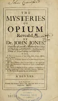 An illustration from The mysteries of opium reveal'd (1700)